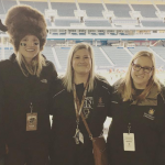Celebrating Homecoming 2017 at the annual football game, captured on Instagram by @carlymoffat