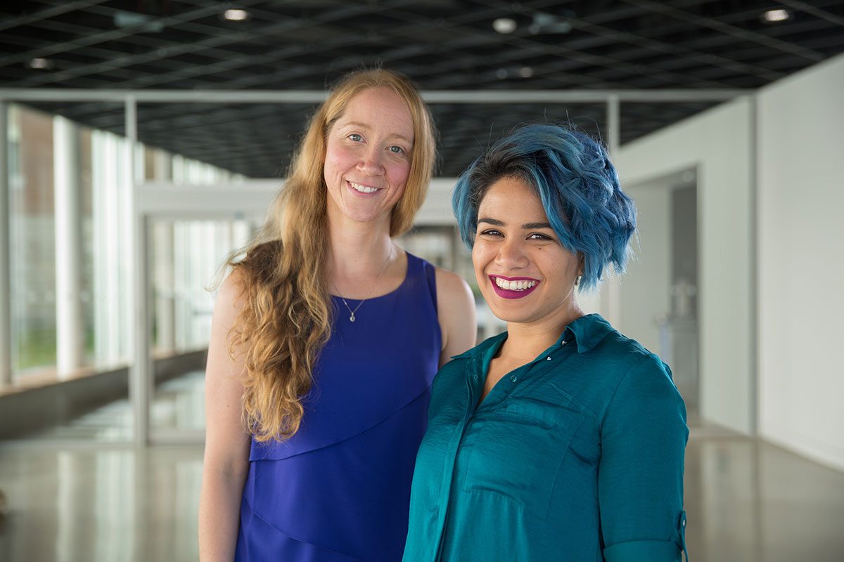 2017 Vanier Canada Graduate Scholarships recipients Jacqueline Hay and Deirdre Khan.