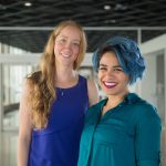 2017 Vanier Canada Graduate Scholarships recipients Jacqueline Hay and Deirdre Khan.