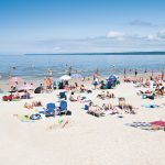 Grand Beach, with its three kilometres of white sand on Lake Winnipeg’s east shore, is often touted as one of North America’s best beaches. // photo courtesy of Travel Manitoba