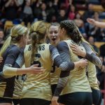 WINNIPEG, MB - WVB vs Alberta Pandas November 18: Winnipeg, Manitoba, Canada. Jeff Miller Bison Sports ©2016, Bison Sports