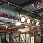 The boiler room in the Central Energy Plant // Photo by Mike Latchislaw