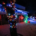 Christmas lights photo by Mike Latschislaw.