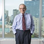 Arthur Mauro, Chancellor Emeritus and alumnus of the University of Manitoba.