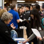 Students art Career Fair