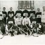 Edward P. Pitblado and hockey team