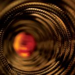 Reinforcement bars at the W.R. McQuade Structures Lab. // Photo: Mike Latschislaw