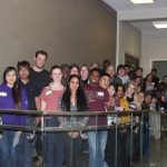 Students and representatives of Alternative Reading Week partner agencies gather for a Mix & Mingle