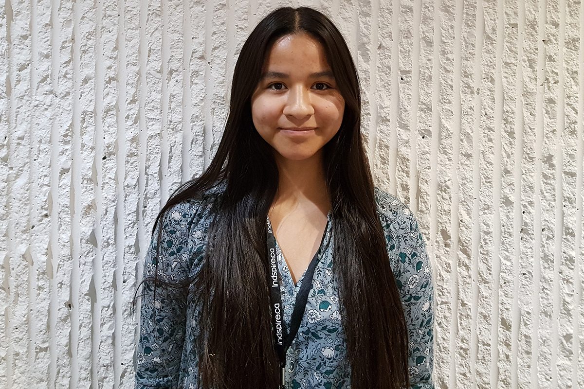 Zoe Quill was born in Winnipeg but considers Sapotaweyak Cree Nation her second home.