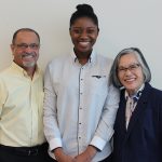 (L-R) Peri Venkatesh, Bella Oghieakhe and Patrice Yamada.