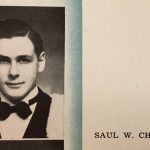 At the beginning of his legal career, Law graduate Saul Cherniak is captured on page 121 of the 1939 Brown and Gold yearbook.