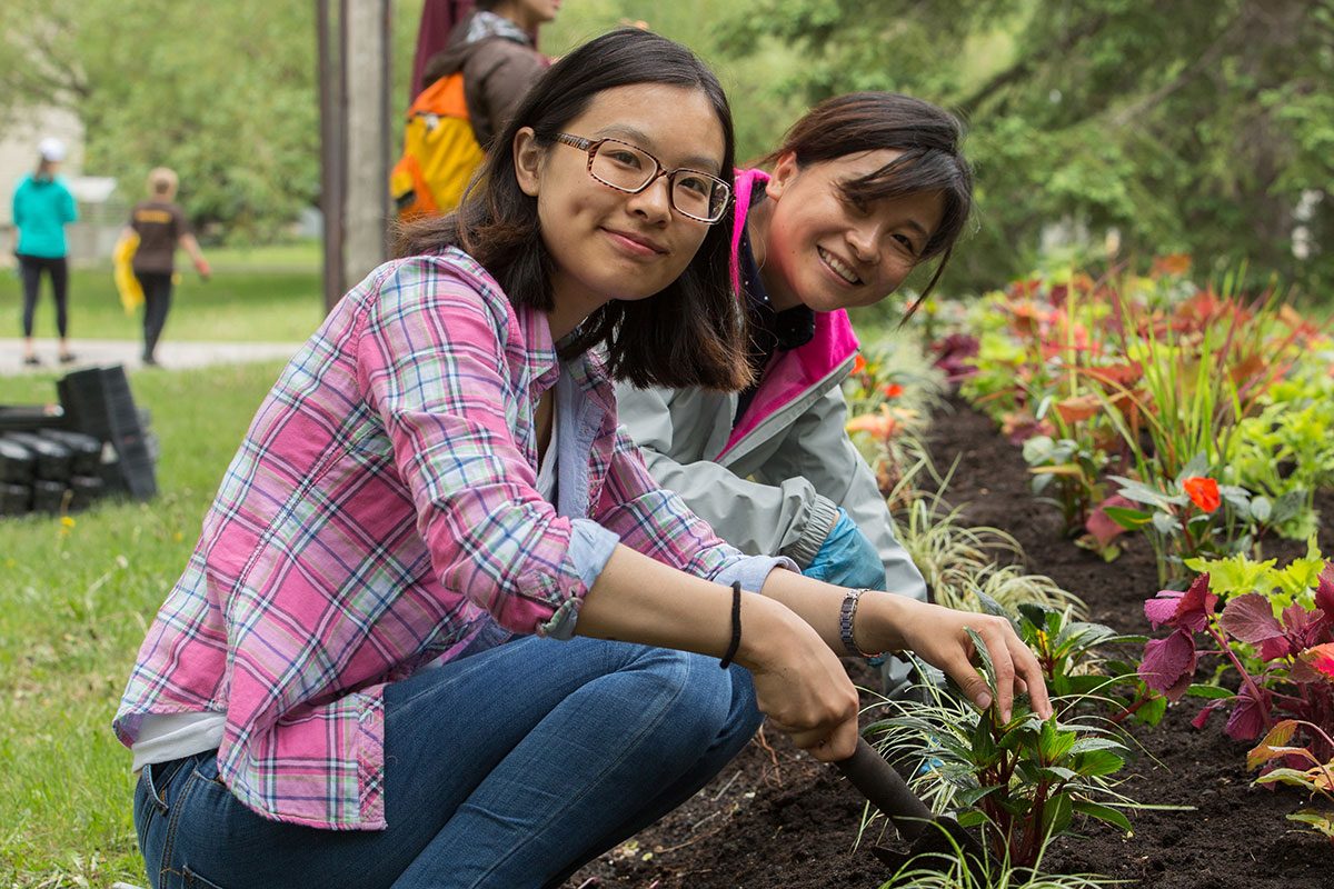 Campus Beautification Day.