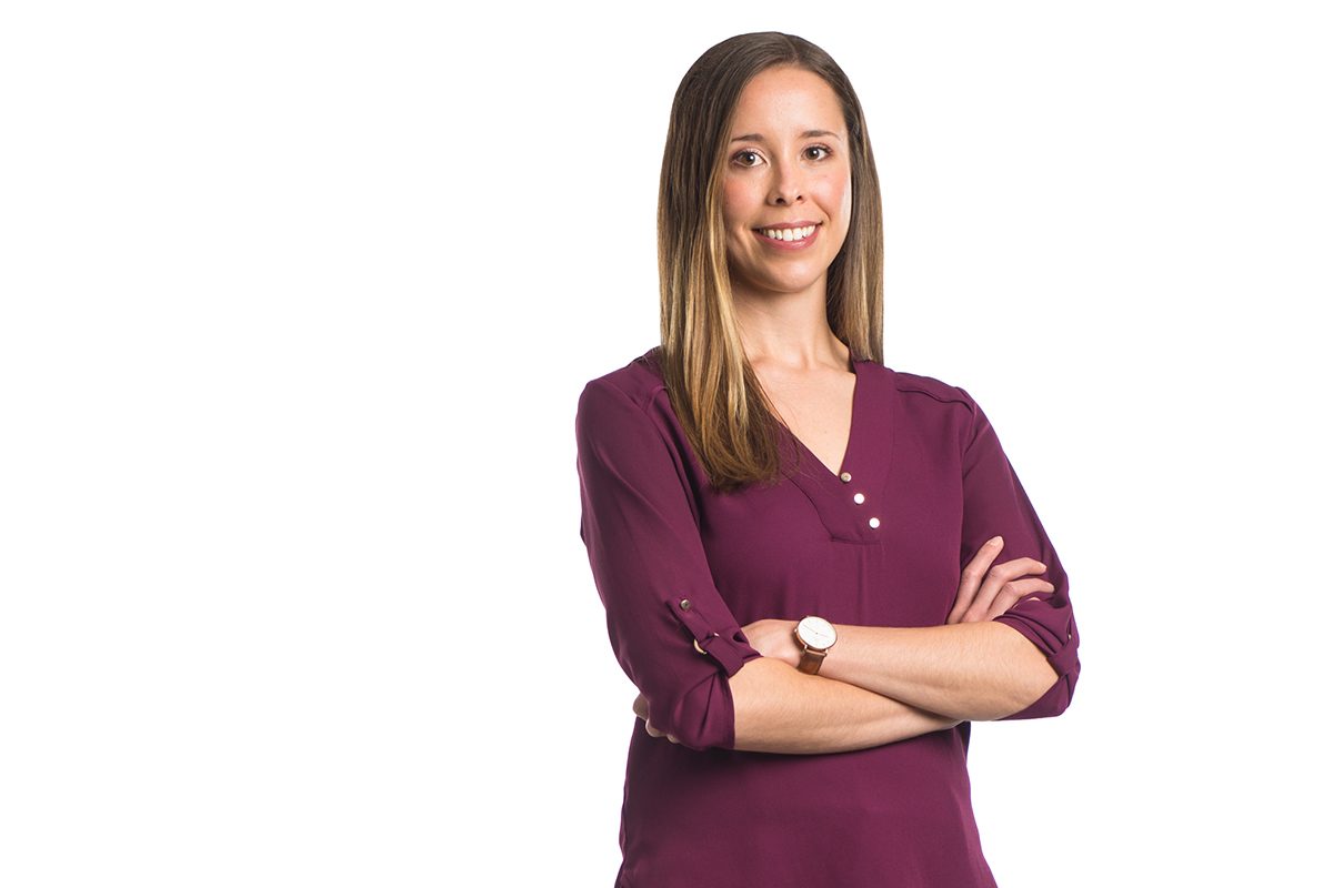 PhD student and 2018 3MT finalist and People’s Choice winner Jill Bueddefeld