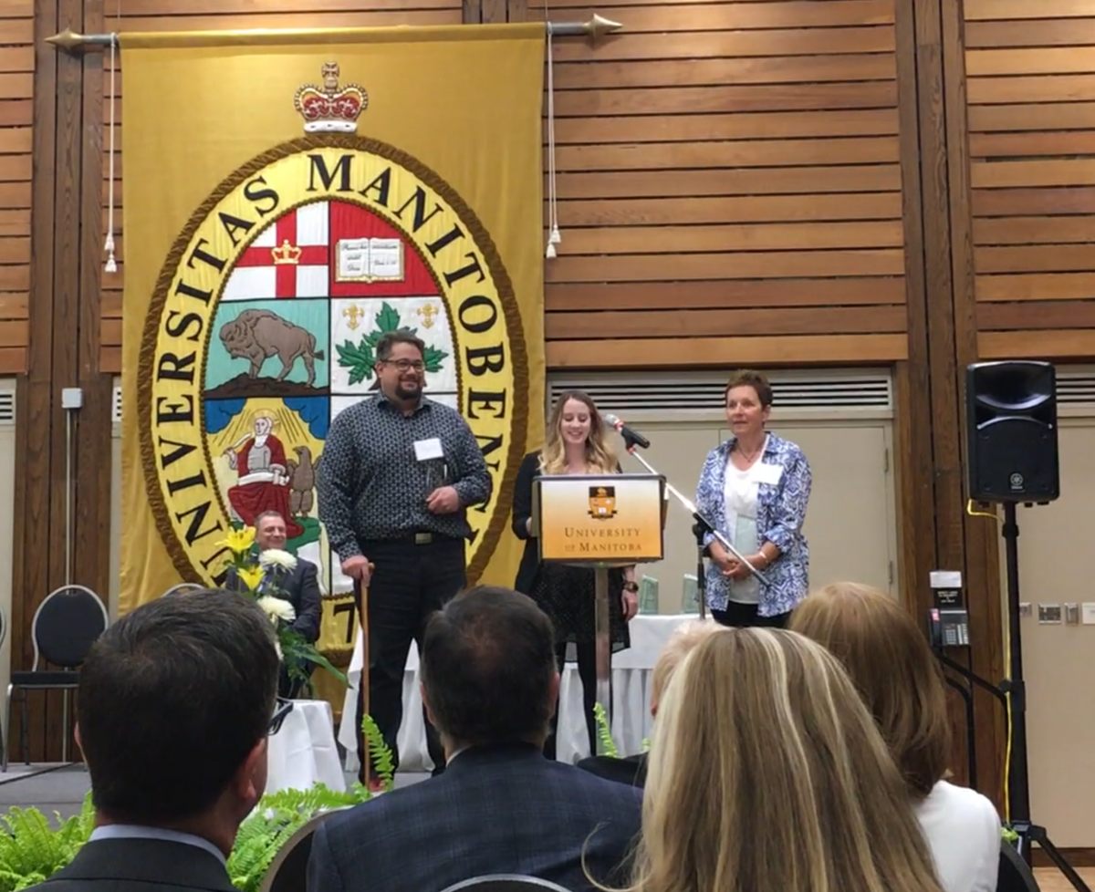 Law Student Zita De Sousa gives her speech about two teachers who impacted her education at the STRR