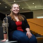 Colleen Zwarych, first-year student, trumpet, Desautels Scholar 2017.