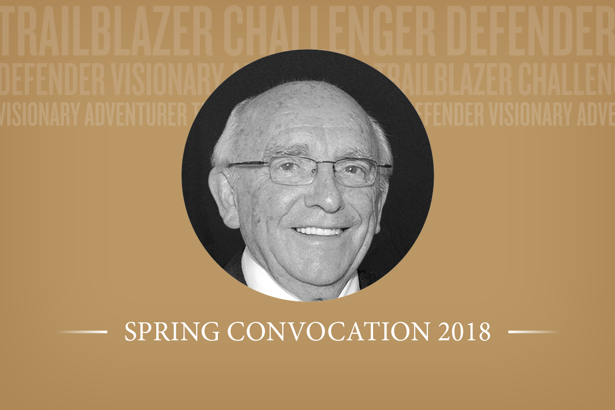 Arnold Frieman, O.M., B.A.(Manitoba)