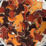 Cookies on a plate for Ramadan