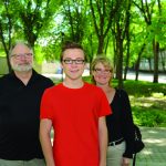 Student with parents