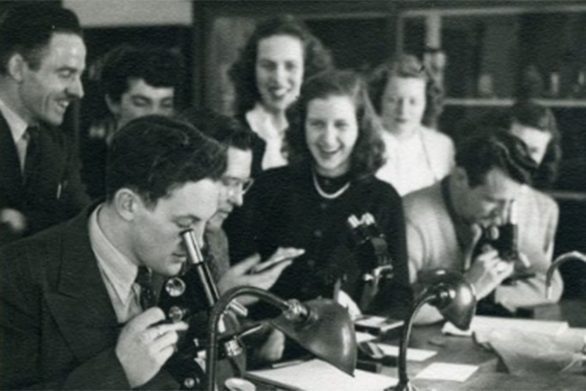 Students in a Laboratory Classroom. // Photo from UM Digital Collections - Archives & Special Collections.