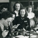 Students in a Laboratory Classroom. // Photo from UM Digital Collections - Archives & Special Collections.