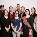 Members of ICE 2017-2018: (left to right) Ashley Daniels, Brendan Wood, Taylor Morriseau, Charlene Hallett, Carly McLellan, Tyler Koswin, Brandon Wozniak, Laura Forsythe, Gabrielle Wilson, Gillian McIvor.