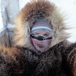 Michelle Kamula in Naujaat, Nunavut