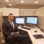 Tyrell Fontaine working at Marketing and Communications Office (MCO)