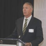 Gerry Price at the Oct. 25 event celebrating the first recipients of the inaugural Price Scholarships in Engineering.