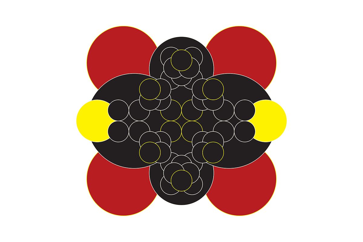 Graphic illustration. The commissioned illustration for this feature is by Sébastien Aubin. According to the artist, its inspiration is flowers growing, the idea of growing together and getting information from different sources. Aubin served as the University of Manitoba’s first Indigenous designer in residence at the School of Art from September 2017 to February 2018.