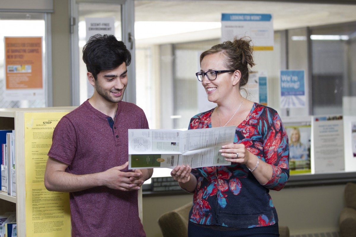 Career Consultant and Student in Career Services