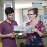 Career Consultant and Student in Career Services