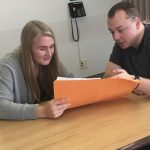 Students in Student Accessibility Services office