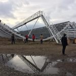 Michelle Boyce was part of a team of astronomers who used a large arc array to detect odd signals coming from distant galaxies