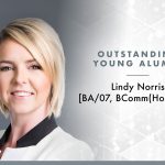 Lindy Norris, [BA/07, BComm (Hons)/09].