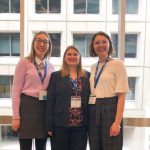 (Left to right): Hilary Ransom, Wendy Schultz and Sarah Holtmann at SHEday 2019. // Photo courtesy of Sarah Holtmann.