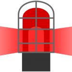 Hockey goal score light