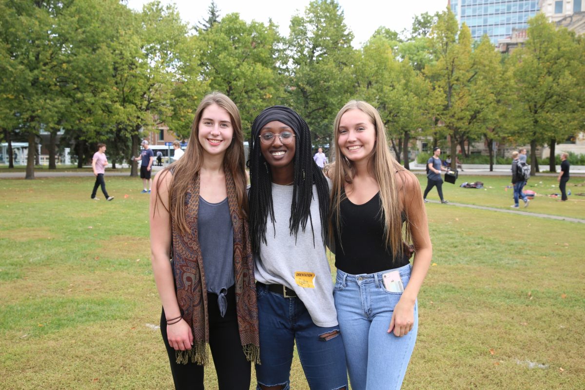 Students at Orientation 2018