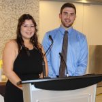 Veronica Dueck and Curtis Leclerc, Masters of Ceremonies