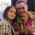 Victoria McIntosh and her grandson