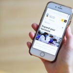 iphone with new website