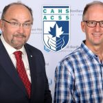 Ross Feldman (left) and Thomas Hack were inducted into CAHS