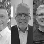 Left to right James Dietrich, Doug McNeil and James White