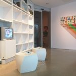 The doors leading into the exhibit