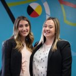 Cassie Phaneuf (left) and Kristi Perrin (right)