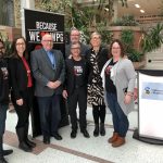 People at United Way campaign launch