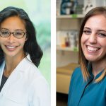 Dr. Flordeliz Gigi Osler (left), and PhD student Taylor Morriseau are receiving the honour from Women’s Executive Network