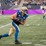 Thomas Miles returning a kick, 2018