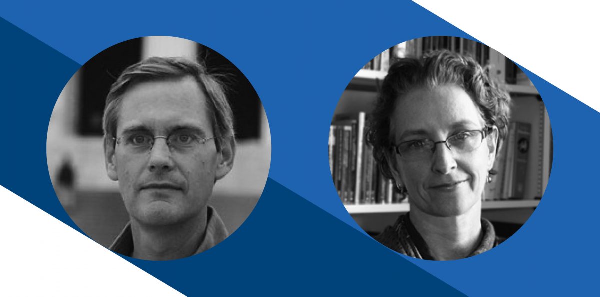 Headshots of Dr. John Brady Kiesling and Dr. Sheila Dillon