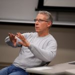 Paul Mahon speaks to PSLP participants