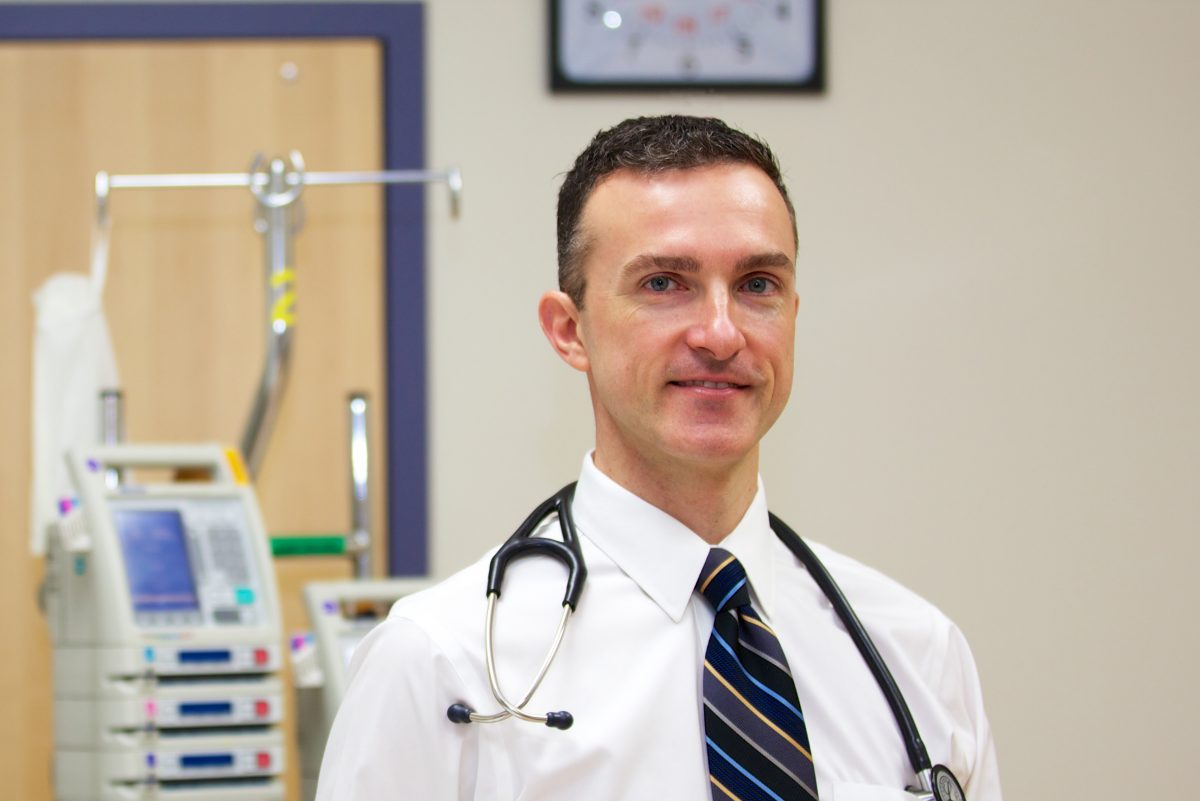 Dr. Ryan Zarychanski.